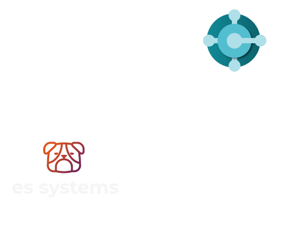 Microsoft Dynamics 365 Business Central and ES Systems logos